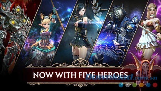 Mở khóa chiến binh huyền thoại trong HIT - Heroes of Incredible Tales