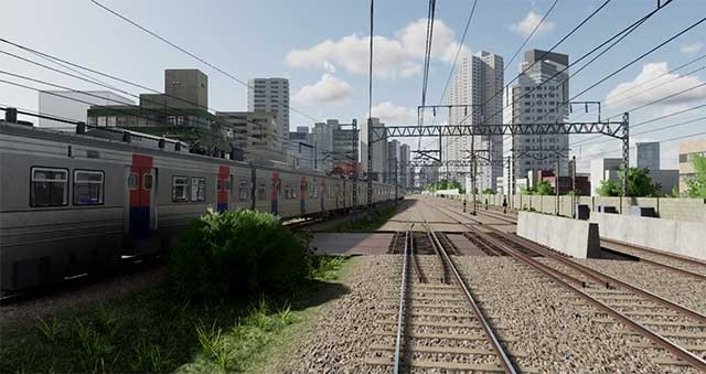 Cảnh vật thực tế sẽ thay đổi khi thời gian trôi qua