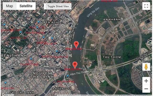 Bản đồ Thành phố tổng quát