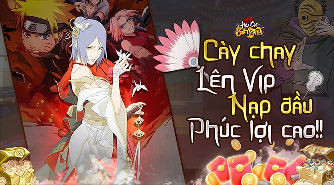 Cày chay lên VIP nạp đầu, phúc lợi cao