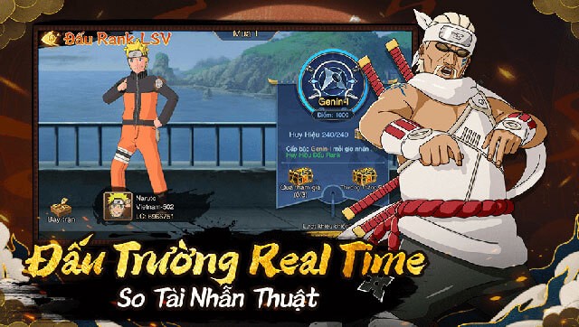 Đấu trường Real Time - So tài nhẫn thuật