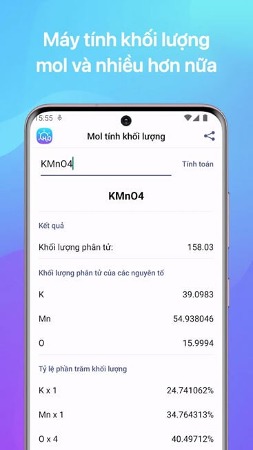 Máy tính khối lượng