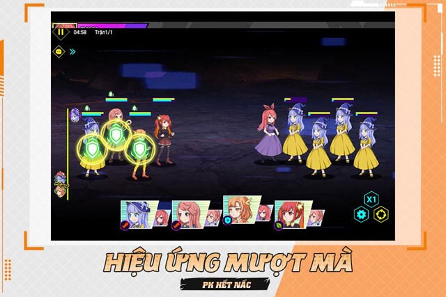 Hình ảnh sắc nét, hiệu ứng mượt mà