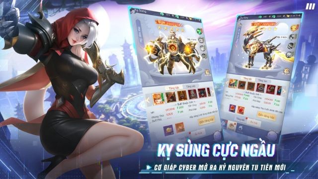 Kỵ sủng cực ngầy, cơ giáp cyber mở ra kỷ nguyên tu tiên mới