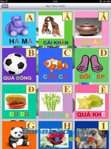Học chữ cái for iOS