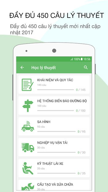 Lý thuyết Học bằng lái xe máy