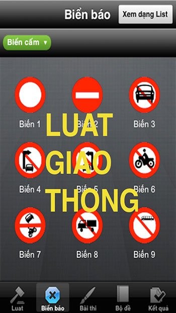 Biển báo giao thông