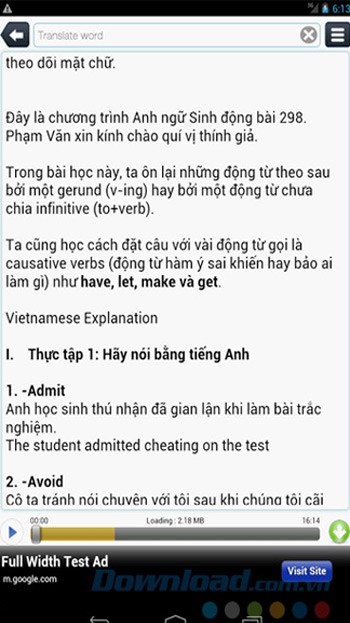 Học tiếng Anh VOA
