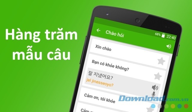 Hàng trăm mẫu câu hội thoại