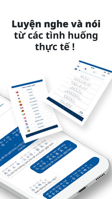 Luyện nghe nói từ các tình huống