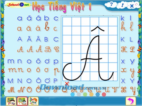 Học tiếng Việt 1 - phần Học vần