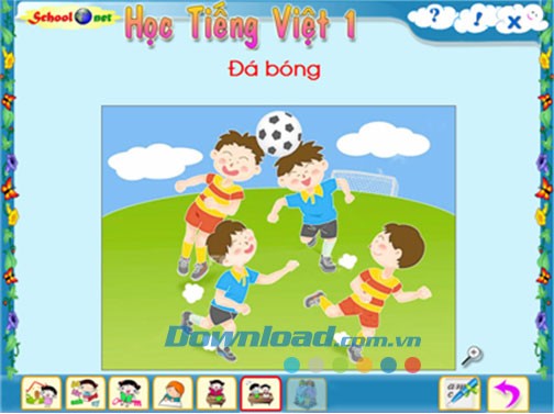 Học tiếng Việt 1 - phần Học vần