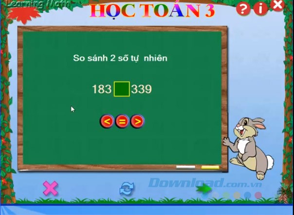 So sánh 2 số tự nhiên