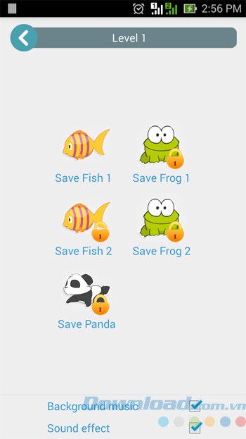 Giao diện học từ vựng tiếng Anh