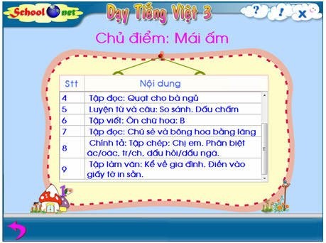 Dạy tiếng Việt 3
