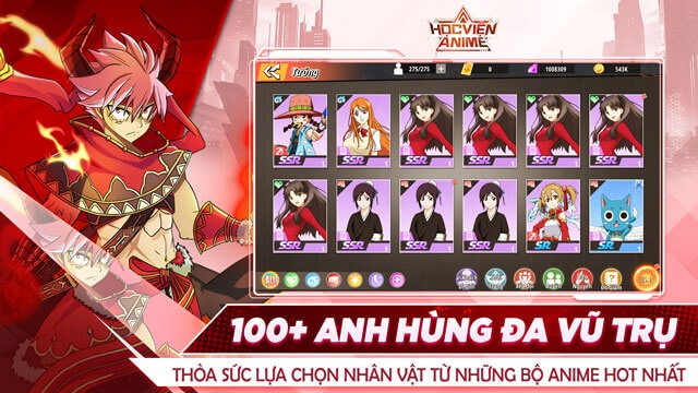 Hơn 100 anh hùng đa vũ trụ, thỏa sức lựa chọn nhân vật