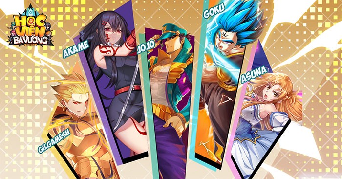 Game thẻ tướng Học Viện Bá Vương Mobile