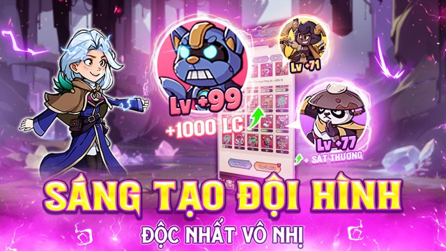 Sáng tạo đội hình độc nhất vô nhị