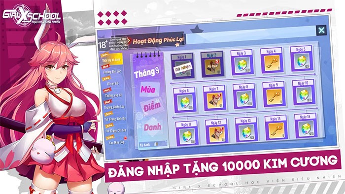 Girl X School: Học Viện Siêu Nhiên Mobile