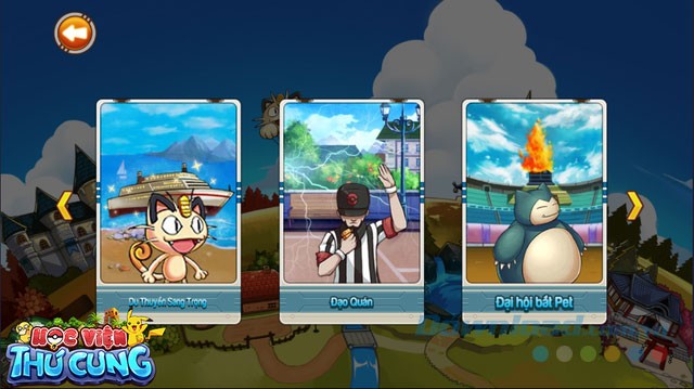 Game Học Viên Thú Cưng