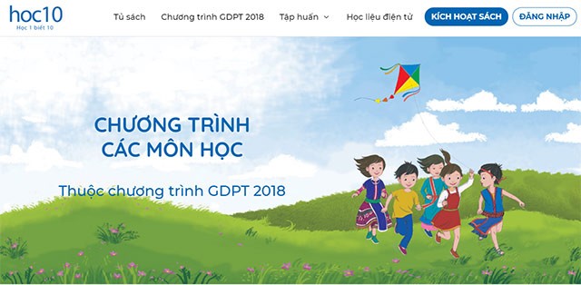 Hoc10 - Nơi tập huấn SGK Cánh diều lớp 1, 2, 6
