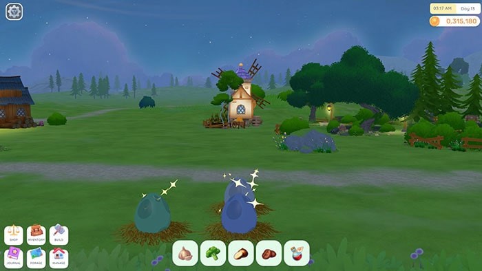 Thu thập trứng và ấp nở các Hogragon siêu dễ thương trong Hogvalord: The Ranch