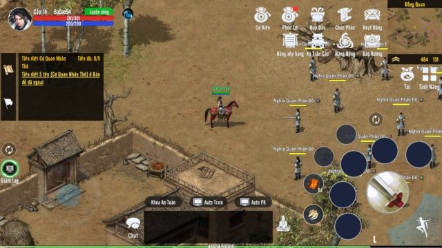 Lộ trình mở tính năng theo ngày mở server, đảm bảo cân bằng