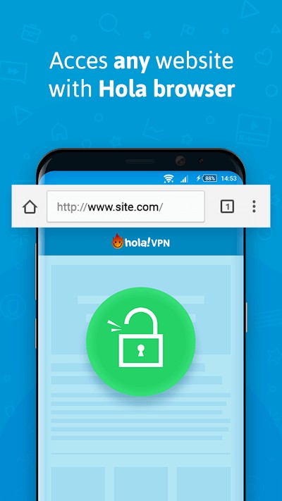Truy cập web không giới hạn với Hola VPN