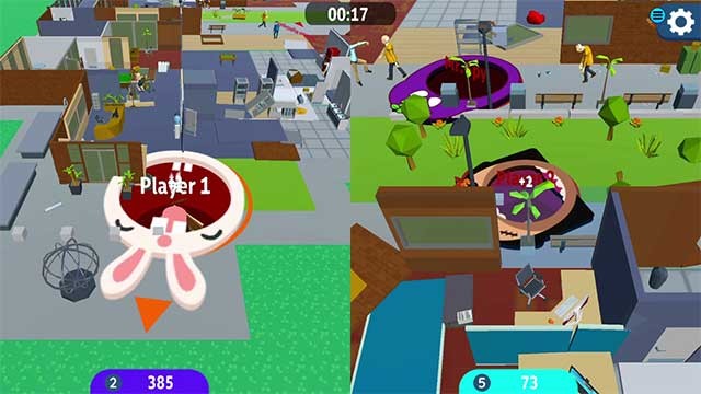 Tham gia cạnh tranh với tối đa 4 người chơi trên cùng một màn hình