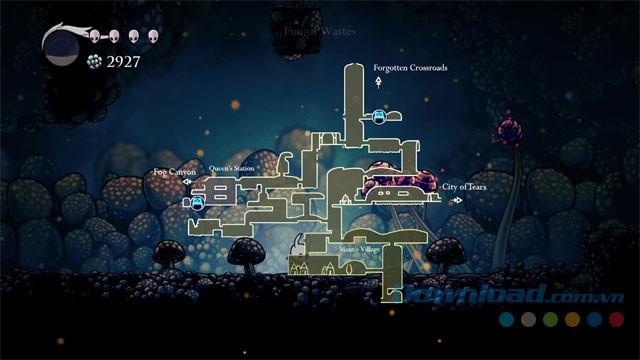 Khám phá bản đồ game rộng mở