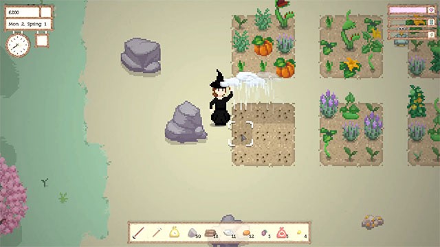 Tập trung trồng trọt và chăn nuôi để có đủ nguyên liệu điều chế độc dược cũng như bùa phép