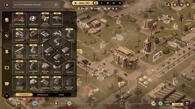 Hollywood Animal là game mô phỏng kinh doanh hãng phim Hollywood