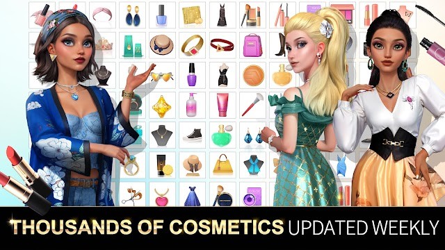 Hàng nghìn trang phục, đồ trang điểm, phụ kiện được cập nhật hàng tuần