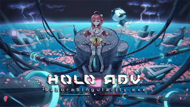 Holo ADV: SakuraSingularity.exe là game phiêu lưu lấy cảm hứng từ Hololive