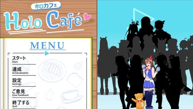 HoloCafe là game mô phỏng kinh doanh quán cafe Hololive hỗn loạn