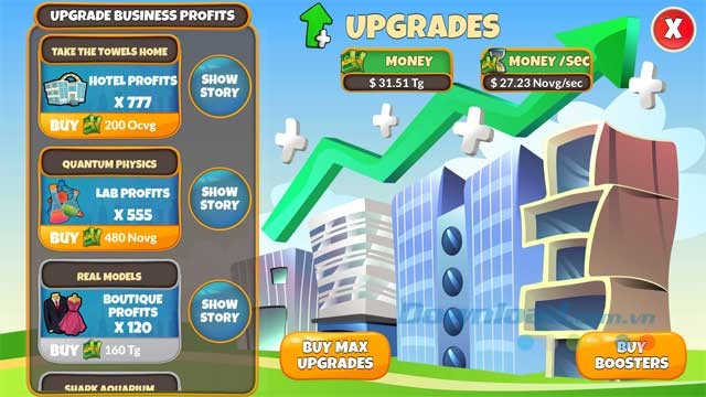 Nâng cấp công trình, ngành nghề