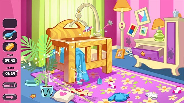 Home Cleaning là game vui theo phong cách Point and Click