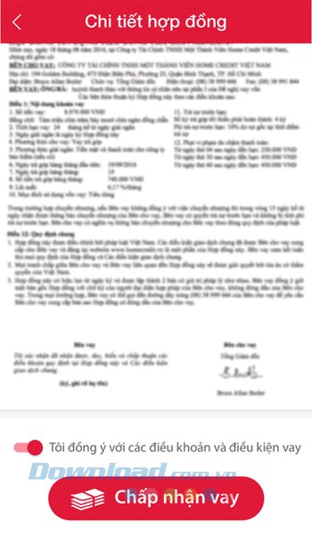 Chi tiets hợp đồng