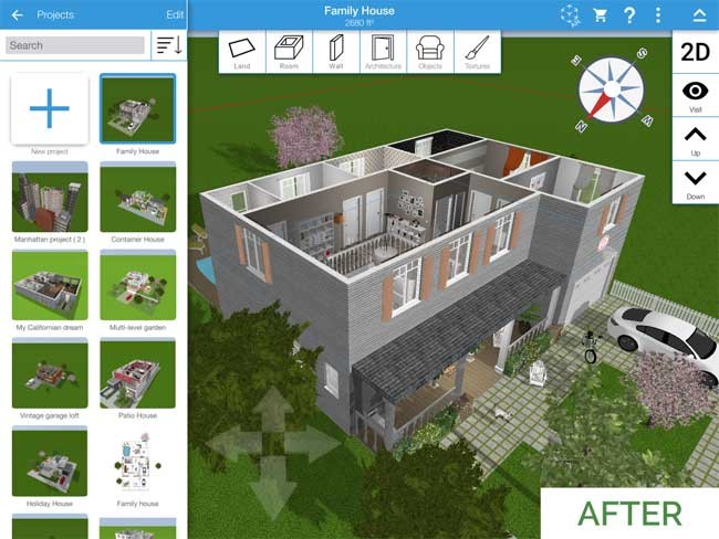 Home Design 3D có nhiều bổ sung mới