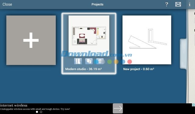 Quản lý các dự án nhà ở với Home Design 3D