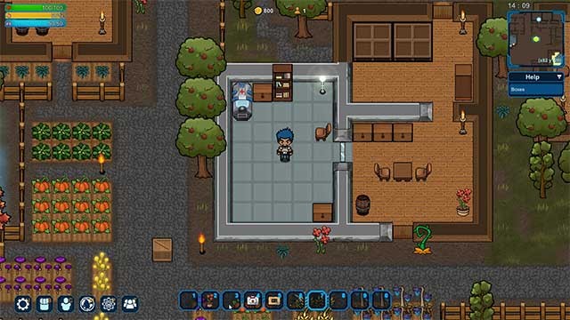 Home In Alien là một trò chơi mô phỏng xây dựng và sinh tồn hấp dẫn