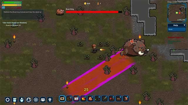 Chiến đấu với nhiều phe phái, các sinh vật hung hãn và mối nguy hiểm khác