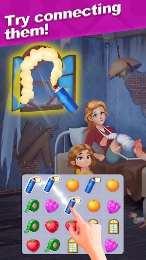 Giải các màn đố match-3