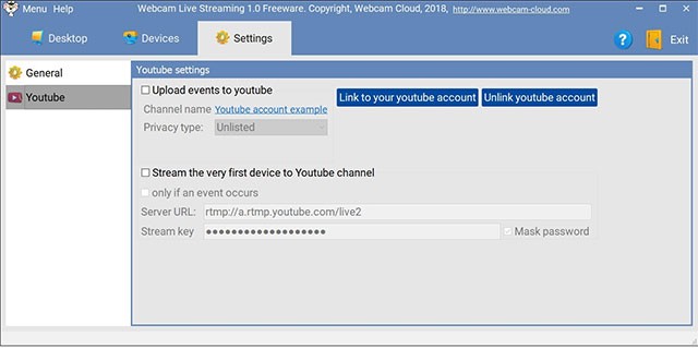 Kết nối với Facebook để xem video trực tuyến