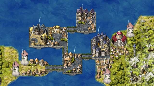 Đồ họa sống động và đầy màu sắc theo phong cách cổ điển