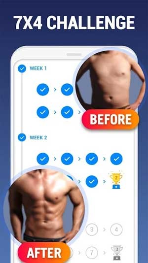 Ứng dụng sẽ theo dõi quá trình luyện tập của bạn