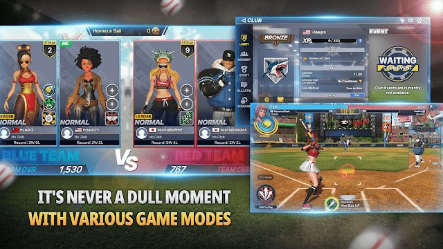 Thưởng thức nhiều chế độ chơi thú vị