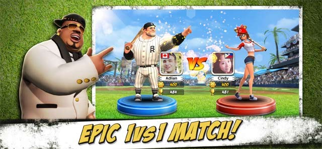 Tham gia trận đấu 1v1 gay cấn trong Homerun Clash