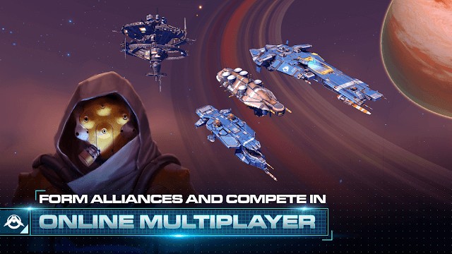 Hình thành liên minh và cạnh tranh cùng nhiều người chơi khác trực tuyến