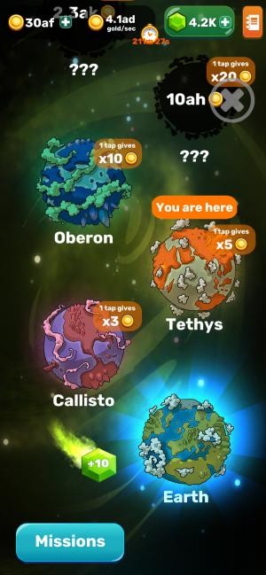 Bạn trở thành chúa trời và tạo ra sự sống trên các hành tinh khác nhau